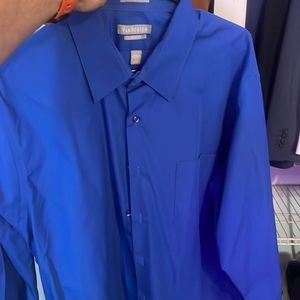 Fitted royal blue